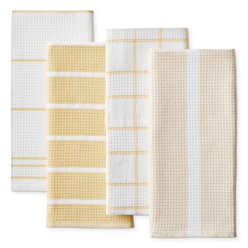 Williams Sonoma Super Absorbent Waffle Weave Towels, Set of 4