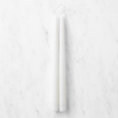 Taper Candles, Set of 2, 12", White