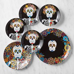 Day of the Dead 12-Piece Dinnerware Set