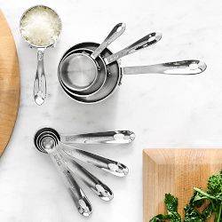 All-Clad Stainless-Steel Measuring Cups &amp; Spoons Ultimate Set