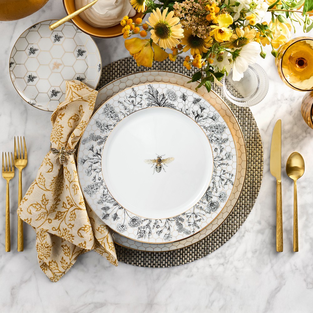 Bee Dinner Plates