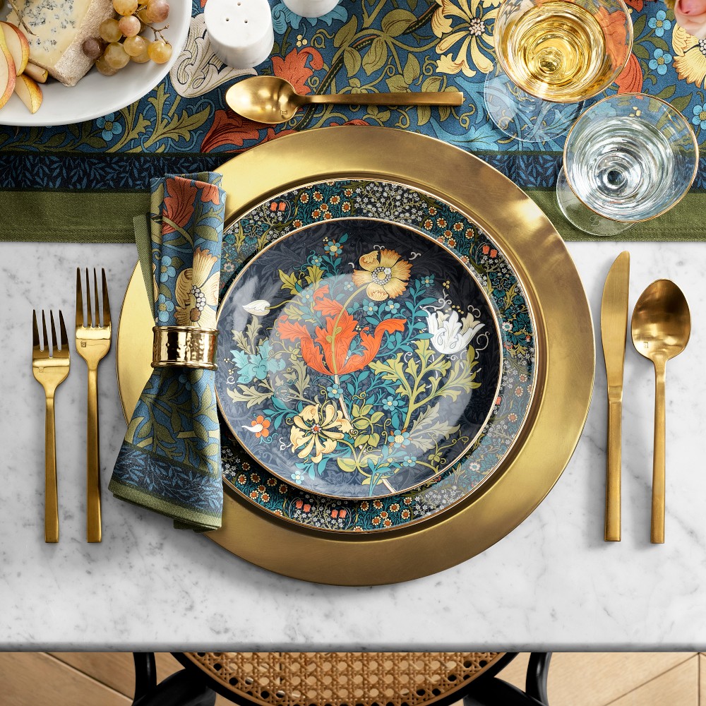 Morris &amp; Co. x Williams Sonoma Cotswold Mixed Salad Plates, Set of 4
