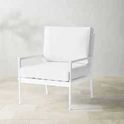 Bridgehampton Outdoor Club Chair, White