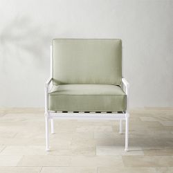 Bridgehampton Outdoor Club Chair, White