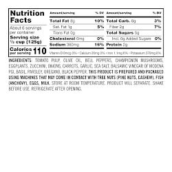Williams Sonoma Rustic Vegetable Pasta Sauce