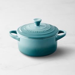 Le Creuset Stoneware Mini Round Cocotte, Caribbean