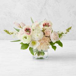 Famille Rose Faux Floral Arrangement, Small