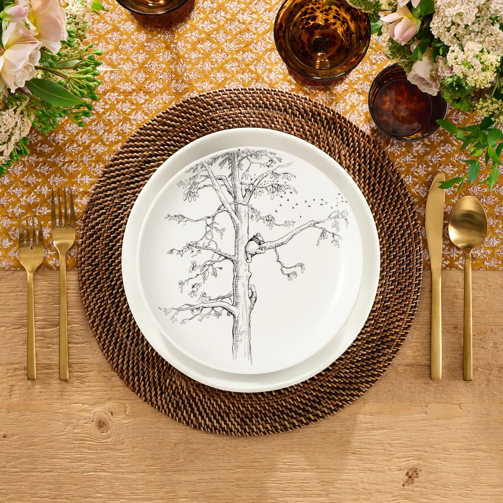 Rory Dobner x Williams Sonoma Winnie the Pooh Salad Plates, Set of 6