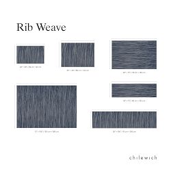 Chilewich Rib Weave Woven Rug