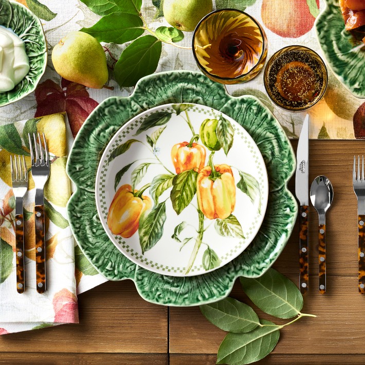 Garden Vegetable Salad Plates, Set of 6 | Williams Sonoma