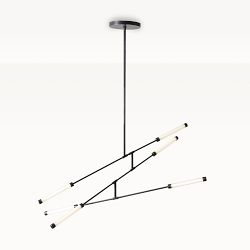Integrated LED Linear Chandelier