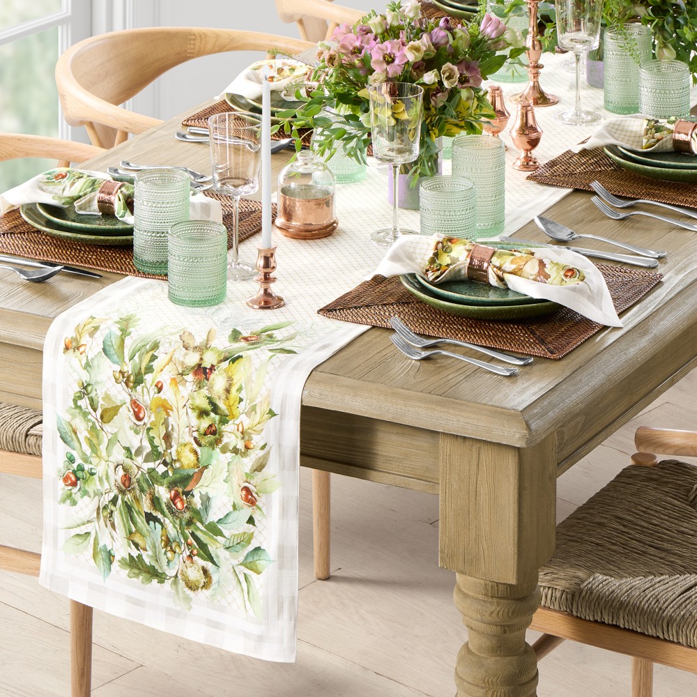 Chestnut Table Runner, 16"x108"