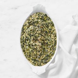 Williams Sonoma Smoked Gouda Creamed Spinach, Set of 2, Immediate Delivery