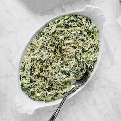 Williams Sonoma Smoked Gouda Creamed Spinach, Set of 2