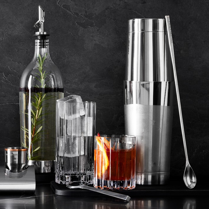 未使用　WILLIAMS-SONOMA カフェ　カトラリーセット 20ピース Crafthouse by Fortessa Cocktail Shaker Set | Williams Sonoma
