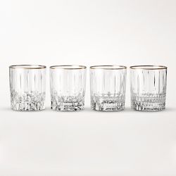 Wilshire Jewel Cut Glassware Collection