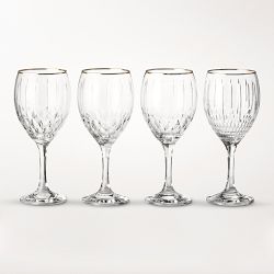 Wilshire Jewel Cut Glassware Collection