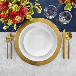 Pillivuyt Coupe Porcelain Salad Plates
