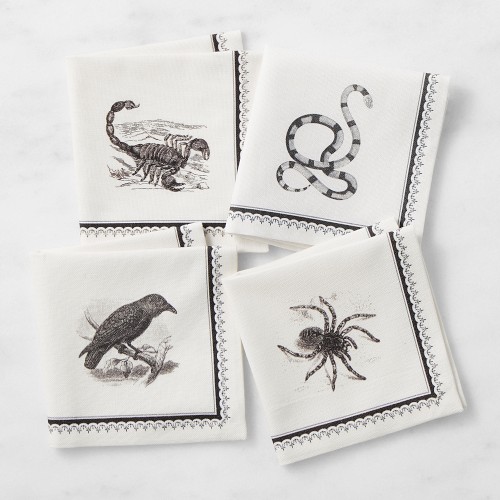 Spooky Soirée Cocktail Napkins, Set of 4