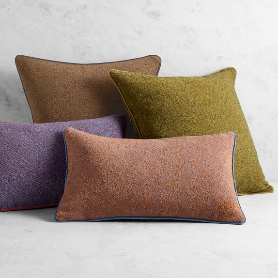 Ember Tweed Pillow Cover