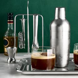 Williams Sonoma Encore Bar Tool Set with Marble Stand &amp; Shaker