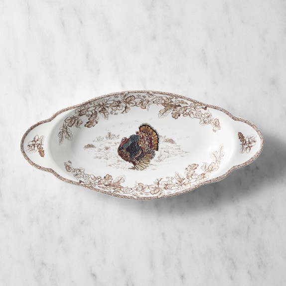 Plymouth Turkey Serving Platter with Handles