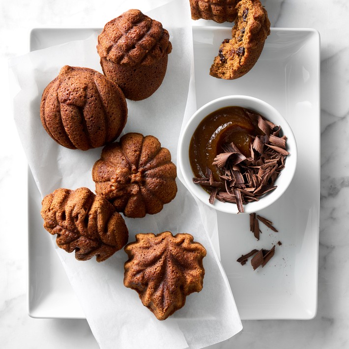★専用★ノルディックウェア 　FALL CAKELET PAN 　NORDIC Autumn Delights Cakelet Pan | Mini Cake Pans | Fall Bakeware