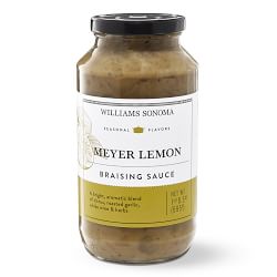 Williams Sonoma Meyer Lemon &amp; Coq au Vin Braising Sauces with Olivewood Spoon