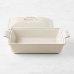 Le Creuset Heritage Stoneware Rectangular Covered Casserole, 4-Qt.