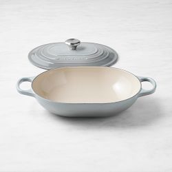 Le Creuset Signature Enameled Cast Iron Covered Oval Casserole, 3 3/4-Qt.