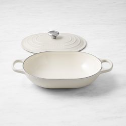 Le Creuset Signature Enameled Cast Iron Covered Oval Casserole, 3 3/4-Qt.
