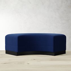 Capri Curved Backless Dining Bench