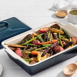 Le Creuset Heritage Stoneware Rectangular Covered Casserole, 4-Qt.