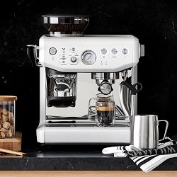 Breville Barista Express Impress Espresso Machine in Brushed