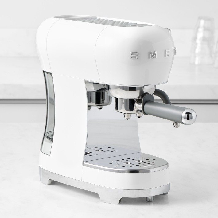 SMEG コーヒーメーカー/50's Style Coffee machine SMEG 50's Style Retro Manual Espresso Machine | Williams Sonoma