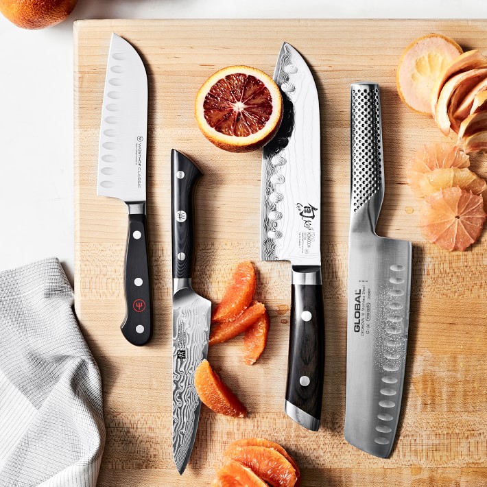 Shun Kaji Hollow-Ground Santoku Knife | Williams Sonoma