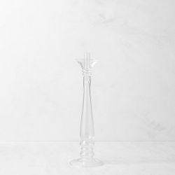 Glass Taper Candleholder