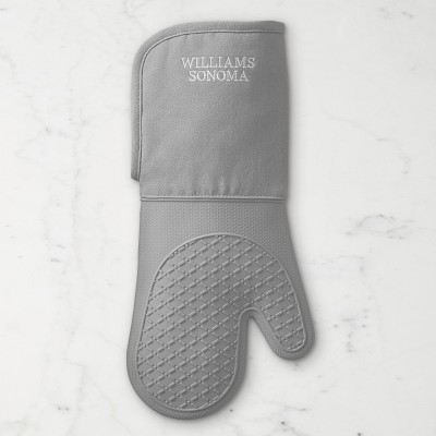Williams Sonoma Ultimate Oven Mitt, Drizzle Grey