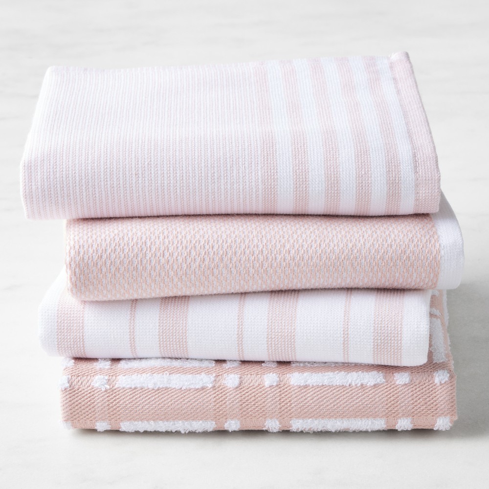 Super Absorbent Waffle Weave Multi-Pack Towels, Set of 4