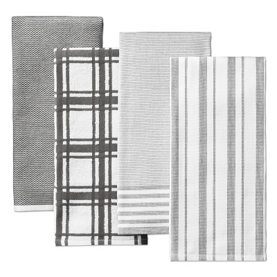 Williams Sonoma Multi-Pack Absorbent Towels, Set of 4, Charcoal