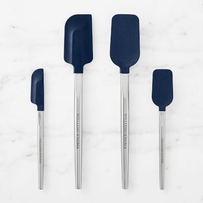 Stainless-Steel Ultimate Spatula Set, Navy