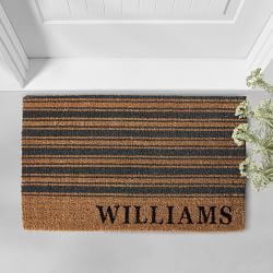 Williams Sonoma Preppy Stripe Doormat