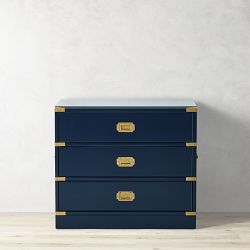 Campaign 3-Drawer Nightstand (30")