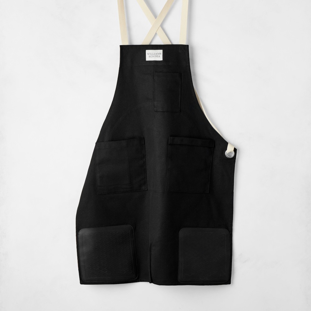 Williams Sonoma Ultimate Apron - Black Canvas