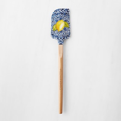 Sicily Medium Wood Spatula, Lemon