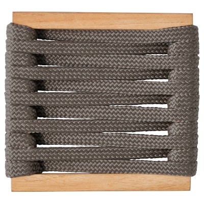 Pasadena Swatch, Teak and Brown Rope