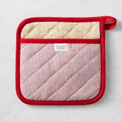 Williams Sonoma Heritage Stripe Potholder, Claret