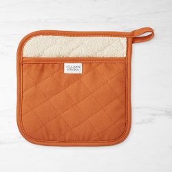 Williams Sonoma Solid Potholder, Pumpkin