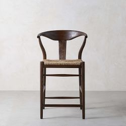 OPEN BOX: Baldwin Dining Counter Stool Drifted Brown