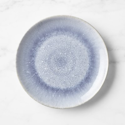 Cyprus Reactive Glaze Salad Plates, Set of 4, Light Blue
